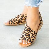 Amsoin Leopard Sandals
