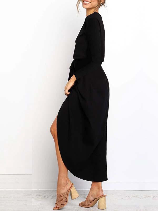 Amsoin Ankle Length Dress