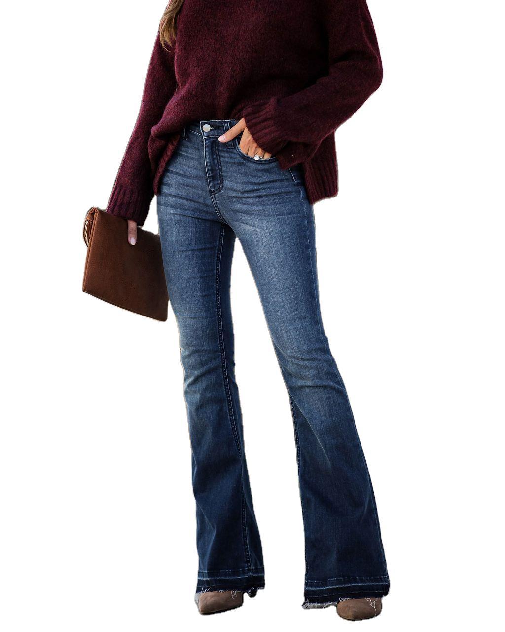 Amsoin Slim Trousers And Micro Flared Jeans