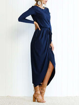 Amsoin Ankle Length Dress