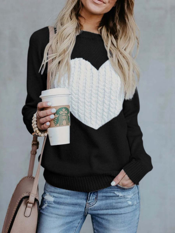 Amsoin Love Shaped Sweater