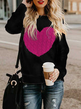 Amsoin Love Shaped Sweater