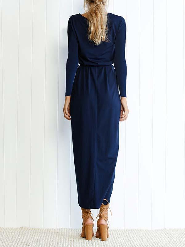 Amsoin Ankle Length Dress