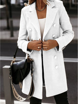 Amsoin Double Breasted Coat