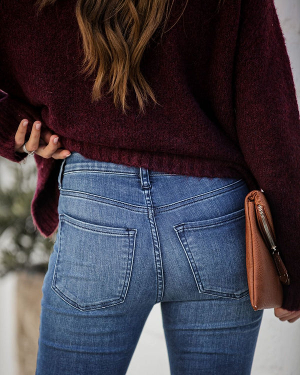 Amsoin Slim Trousers And Micro Flared Jeans