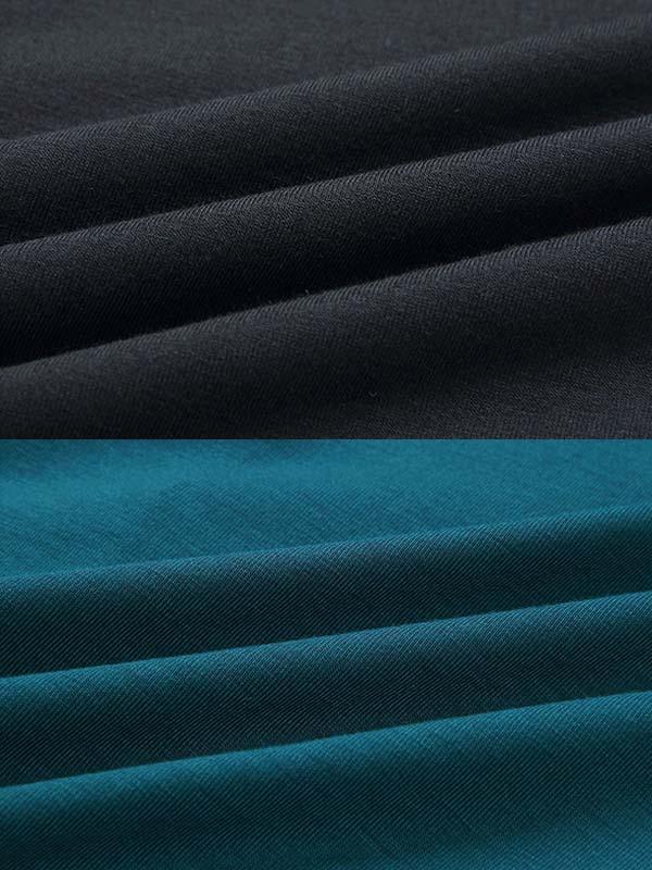 Amsoin O Neck Midi Dress With Belt