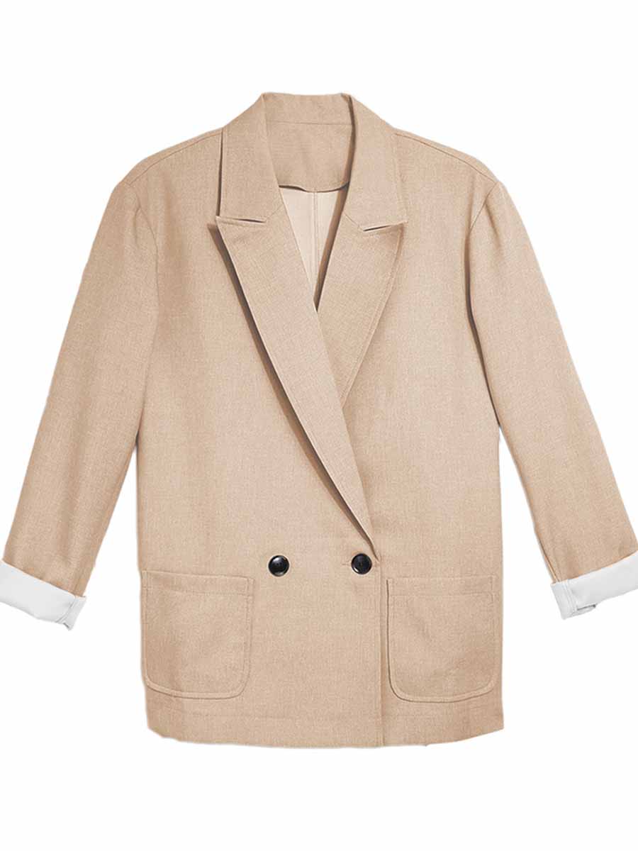 Amsoin Fashion Slim-Fit Blazer