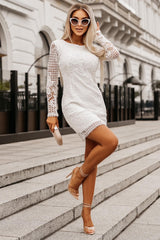 Amsoin The Date Lace Dress