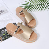 Amsoin Wedge Heel Sandals