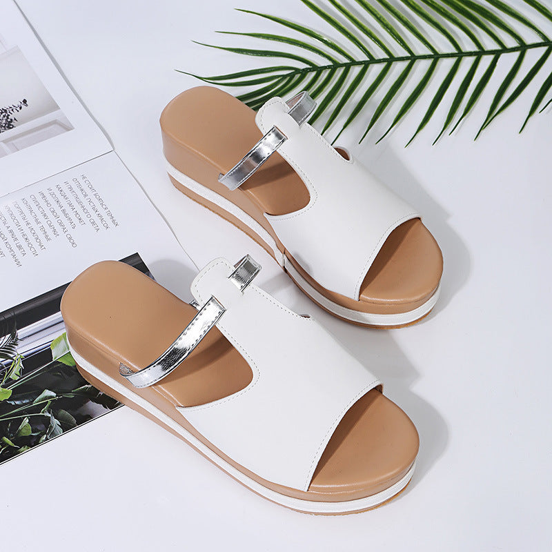 Amsoin Wedge Heel Sandals