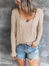 Amsoin Drawstring Tops