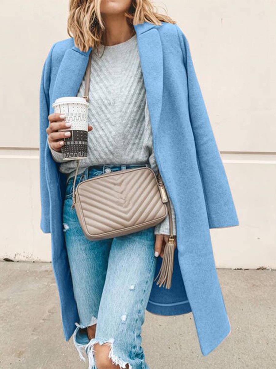 Amsoin Double-sided Woolen Coat