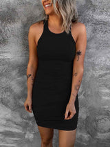 Amsoin Sexy Vest Dress