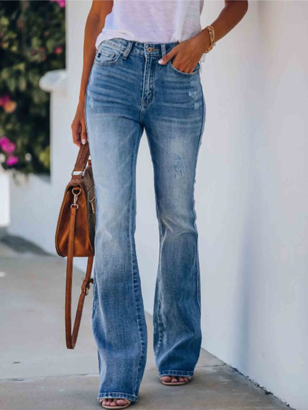 Amsoin High-Rise Stretch Jeans