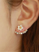 Women's Earrings Chic & Modern Street Flower Earring / Gold / Silver / Fall / Winter / Spring