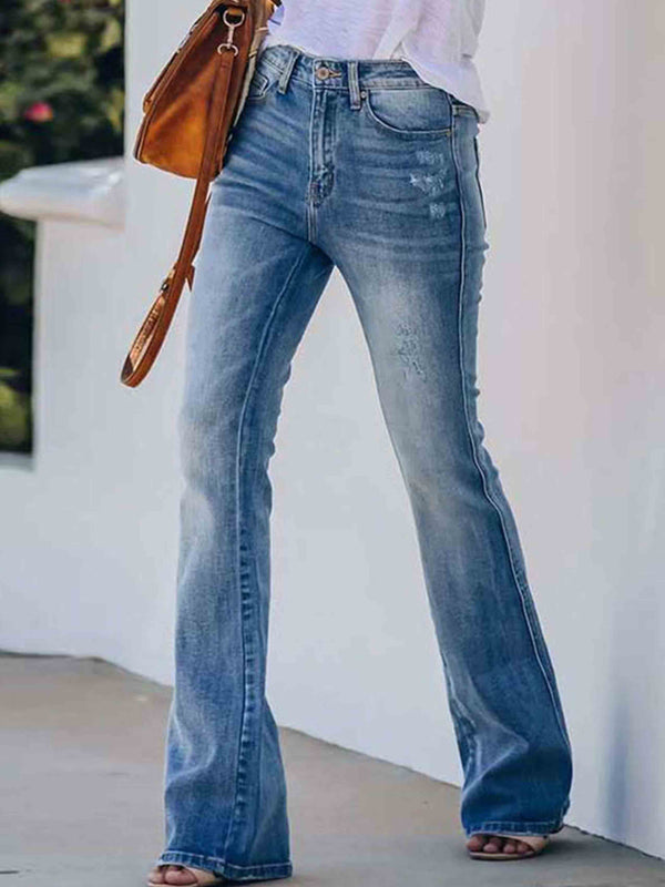 Amsoin High-Rise Stretch Jeans