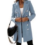 Amsoin Double Breasted Coat