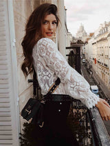 Amsoin Sexy Lace Tops