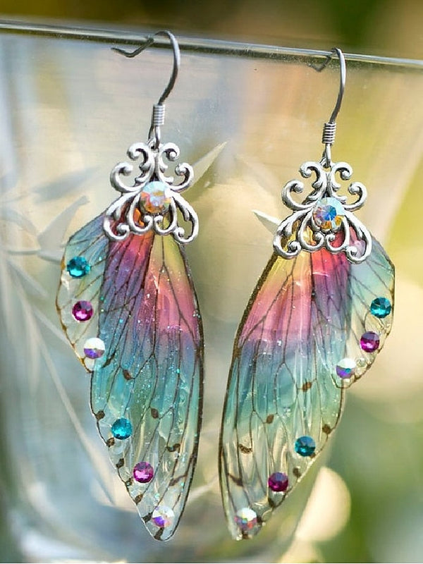 Women's Earrings Chic & Modern Street Fashion Charm Transparent Insect Wings Drop Earrings / Spring / Summer / Fall /