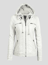 Jackets - Faux Leather Jacket - MsDressly