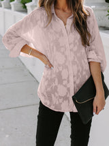 Women's Blouses Printed Button Long Sleeve Casual Blouse - Blouses - Instastyled | Online Fashion Free Shipping Clothing, Dresses, Tops, Shoes - 15/09/2022 - BLO2209151872 - Blouses
