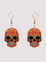 Women's Earrings Halloween Hip Hop Skull Fear Earrings - Earrings - INS | Online Fashion Free Shipping Clothing, Dresses, Tops, Shoes - 07/09/2021 - Accs & Jewelry - color-blue