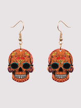 Women's Earrings Halloween Hip Hop Skull Fear Earrings - Earrings - INS | Online Fashion Free Shipping Clothing, Dresses, Tops, Shoes - 07/09/2021 - Accs & Jewelry - color-blue