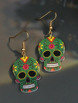 Women's Earrings Halloween Hip Hop Skull Fear Earrings - Earrings - INS | Online Fashion Free Shipping Clothing, Dresses, Tops, Shoes - 07/09/2021 - Accs & Jewelry - color-blue