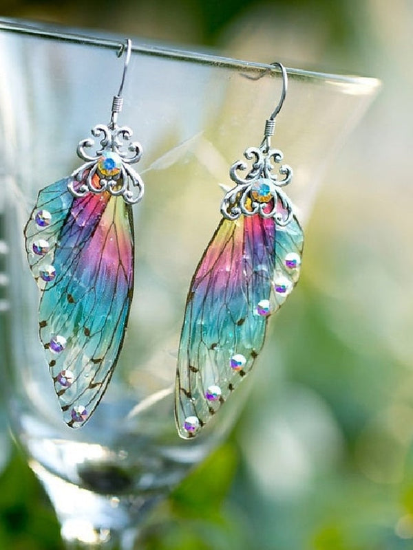 Women's Earrings Chic & Modern Street Fashion Charm Transparent Insect Wings Drop Earrings / Spring / Summer / Fall /